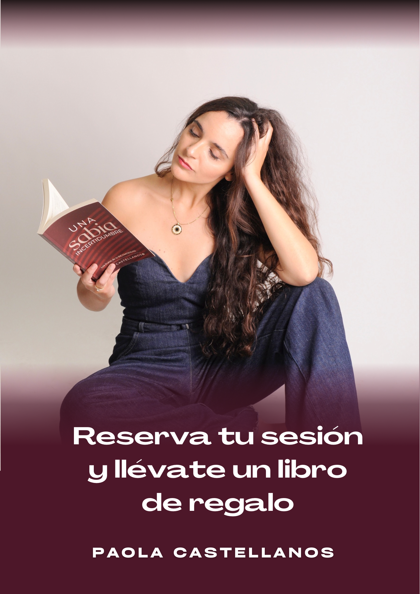 Reserva tu sesión y llévate un libro de regalo